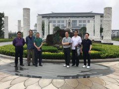 中国殡葬协会王宏阶、杨世森一行莅临考察指导